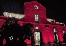 Giornata della Meraviglia: Casina dell’Aquila si illumina di amaranto