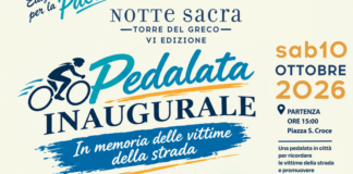 Pedalata inaugurale della Notte Sacra: sabato 10 ottobre 2026