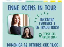 Enne Koens a Torre del Greco: due giorni dedicati ai giovani lettori