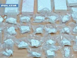 Polizia arresta un 44enne con un ingente quantitativo di droga droga