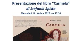 Al Circolo Nautico la presentazione del libro “Carmela”